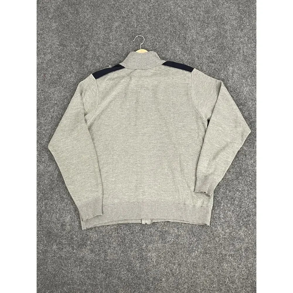 Alberto Cardinali Sweater Mens Extra Large Slim Zip Cardigan Sweatshirt N304